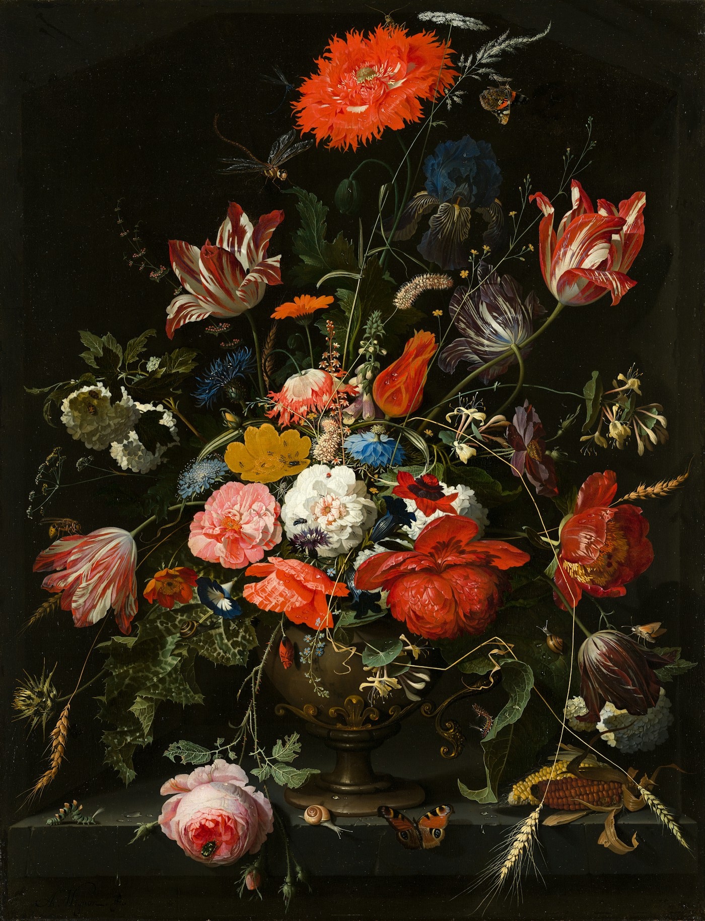 Painting examined for professional valuation